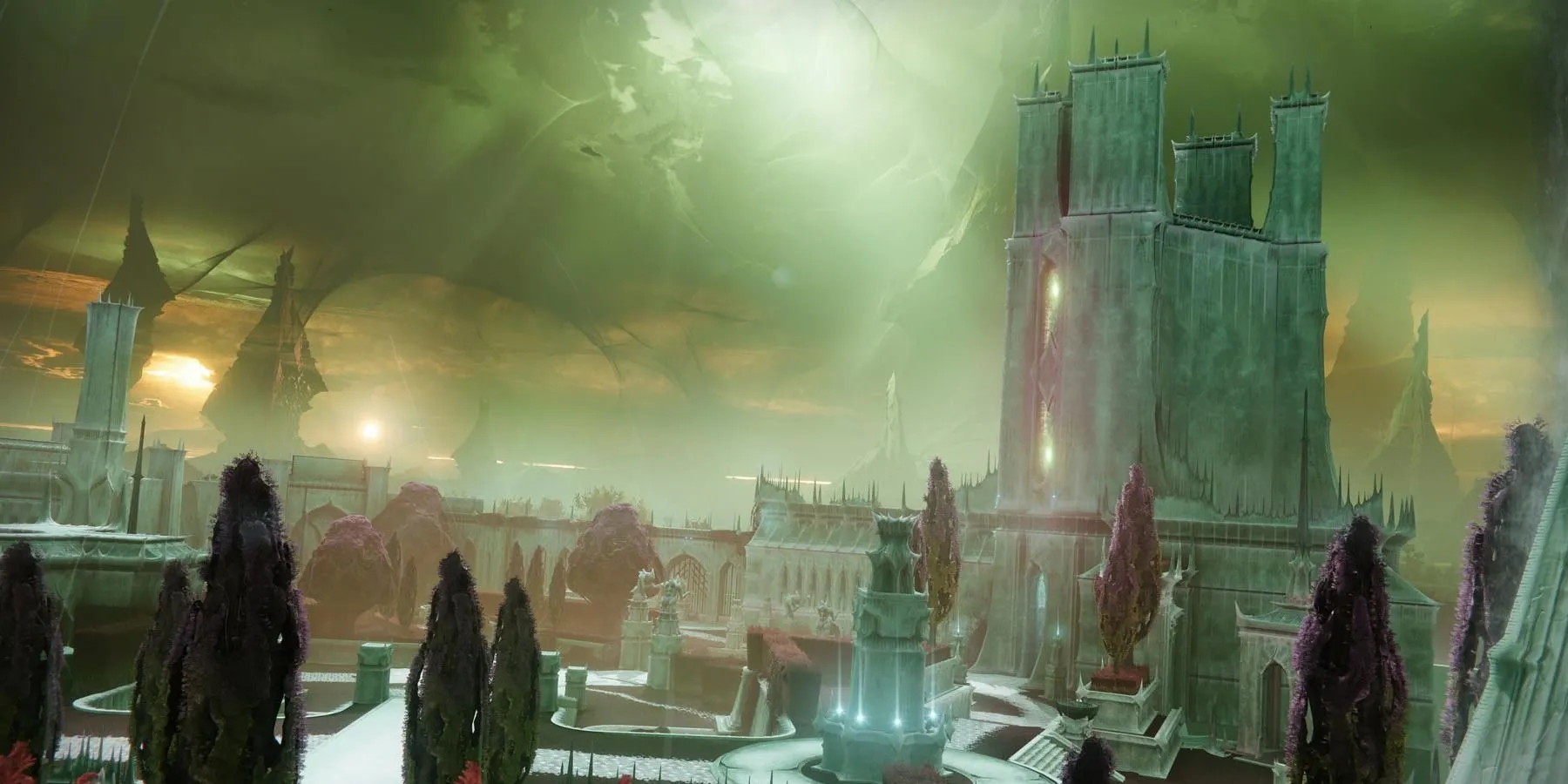 Throne World của Savathûn, một thế giới bí ẩn tràn ngập Light trong Destiny 2